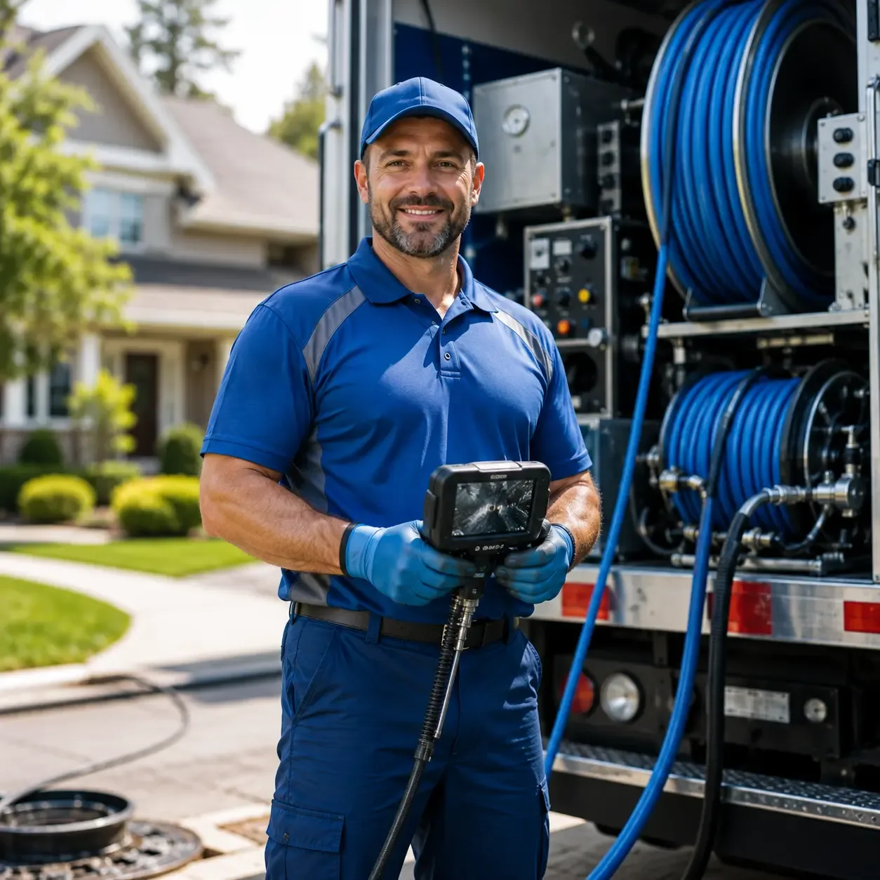 Local outdoor drain cleaning specialists in Simsbury, CT